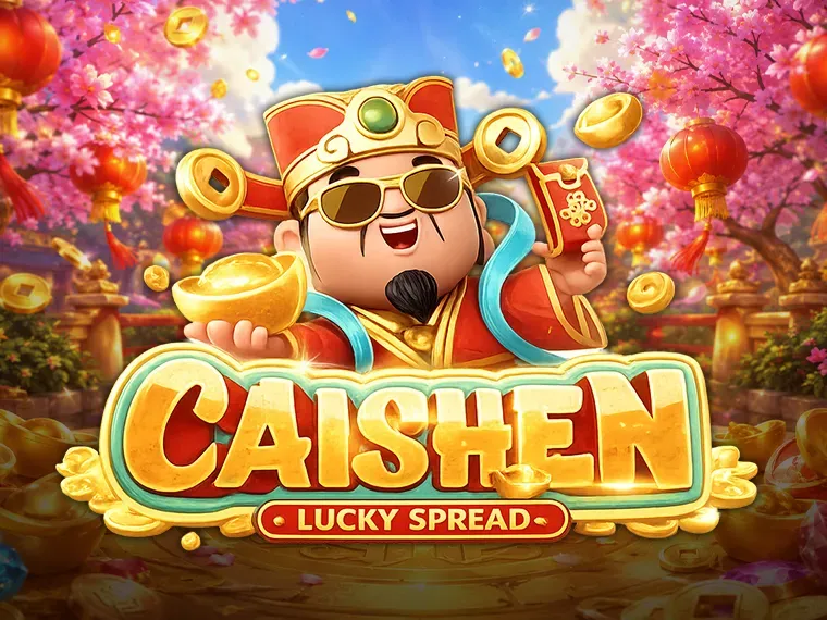 PLAYSTAR : CAISHEN-LUCKY SPREAD - SPONSOR777
