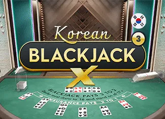 Korean BlackjackX 3 - SPONSOR777