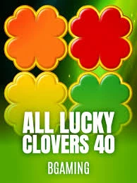 Bgaming : All Lucky Clover 40 - SPONSOR777