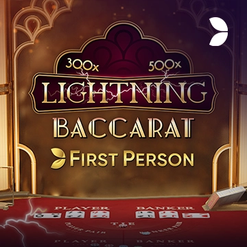 First Person Lightning Baccarat - SPONSOR777