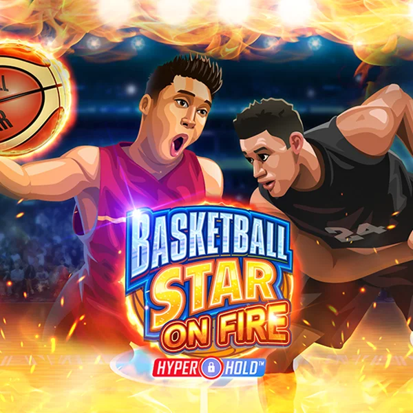 Basketball Star on Fire - SPONSOR777