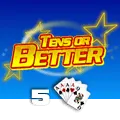 Tens or Better 5 Hand - SPONSOR777
