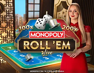 MONOPOLY Roll em - SPONSOR777