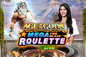 Mega Fire Blaze Age Of Gods Roulette Live - SPONSOR777