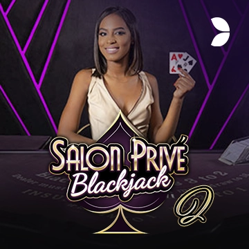Salon Privé Blackjack Q - SPONSOR777